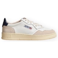  xαμηλά sneakers autry medalist low m - leat/white/blue |