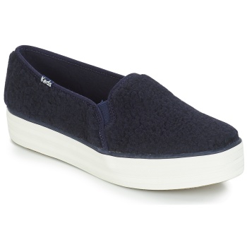 slip on keds triple decker faux