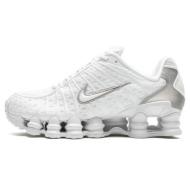  sneakers nike shox tl white metallic silver orange |