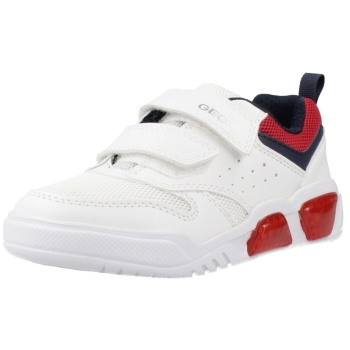 xαμηλά sneakers geox j illuminus boy | σε προσφορά