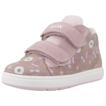 ψηλά sneakers geox b biglia girl | σε προσφορά