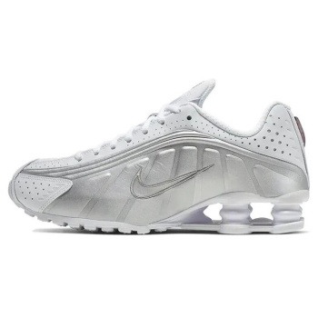 xαμηλά sneakers nike shox r4 white