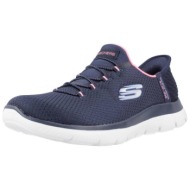  slip on skechers slip-ins summits - diamond dream |