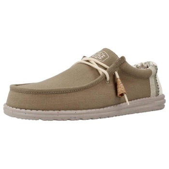 derbies heydude wally linen natural | σε προσφορά