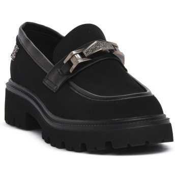 μοκασσίνια laura biagiotti nubuk blk |