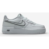  xαμηλά sneakers nike air force 1 light smoke grey black (gs) |