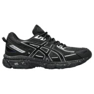  xαμηλά sneakers asics gel-venture 6 black pure silver (gs) |