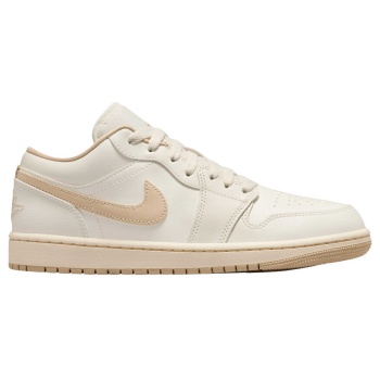 xαμηλά sneakers nike 1 low beige