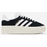  xαμηλά sneakers adidas gazelle bold core black white (women`s) |