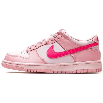 sneakers nike dunk low triple pink