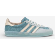  xαμηλά sneakers adidas gazelle indoor `cotton weave pack - light blue` |