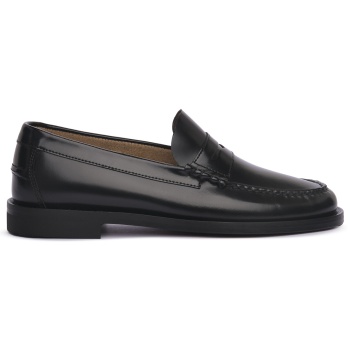 μοκασσίνια antica cuoieria gloss nero |