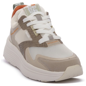 xαμηλά sneakers refresh beige |
