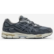  xαμηλά sneakers asics gel-nyc steel grey carrier grey |