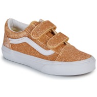  xαμηλά sneakers vans old skool v glitter apricot glow