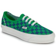  xαμηλά sneakers vans lx authentic 44 ek punk check green/navy