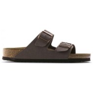  σανδάλια χωρίς τακούνι birkenstock arizona birko-flor birkibuc narrow - mocca |