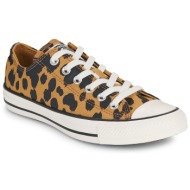  xαμηλά sneakers converse chuck taylor all star cow print