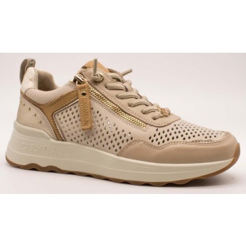xαμηλά sneakers carmela 163098-07 beige