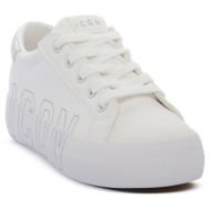  xαμηλά sneakers icon argento white |