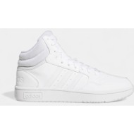  ψηλά sneakers adidas hoops 3.0 mid classic cloud white dash grey (women`s) |