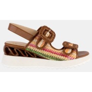  σανδάλια με πλατφόρμα rock away 85869 |