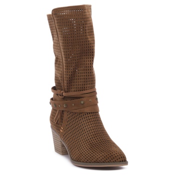 μπότες με τακούνι refresh camel |