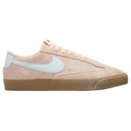  xαμηλά sneakers nike blazer low 77 vintage crimson tint glacier blue (women`s) |