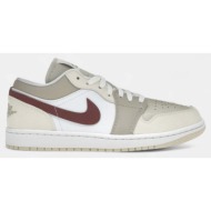  xαμηλά sneakers nike jordan 1 low se desert khaki red sepia (women`s) |