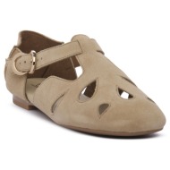  μπαλαρίνες frau velour frumento |