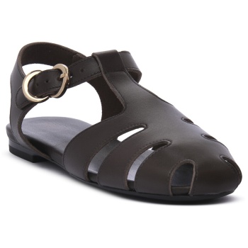 σανδάλια χωρίς τακούνι frau london moro