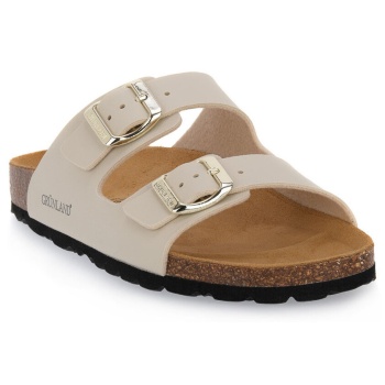 σανδάλια χωρίς τακούνι grunland beige
