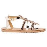  σανδάλια χωρίς τακούνι replay easy leopard jt360007s oro |