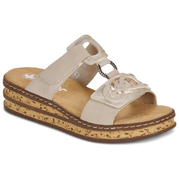 σανδάλια με πλατφόρμα rieker 62936-60