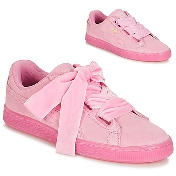 xαμηλά casual puma wns suede heart σε προσφορά