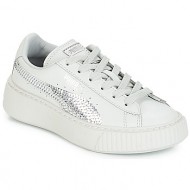  xαμηλά sneakers puma g ps b platform bling.gray