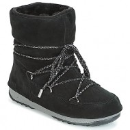  μποτάκια για σκι moon boot low suede wp