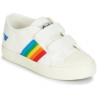  xαμηλά sneakers gola coaster rainbow velcro