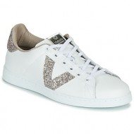  xαμηλά sneakers victoria tenis piel glitter