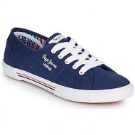  xαμηλά sneakers pepe jeans aberlady ecobass