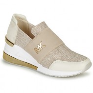  xαμηλά sneakers michael michael kors felix trainer extreme στελεχοσ: δέρμα και συνθετικό & επενδυση: