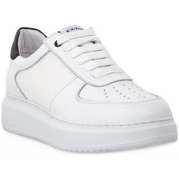 xαμηλά sneakers exton bianco nappa
