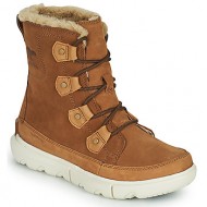  μπότες sorel sorel explorer ii joan faux fur ύφασμα