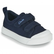  xαμηλά sneakers clarks city bright t ύφασμα