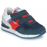  xαμηλά sneakers pepe jeans london one bk