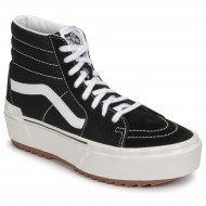  ψηλά sneakers vans sk8-hi stacked δέρμα