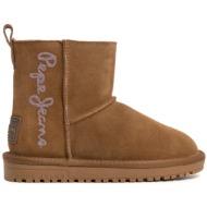  pepe jeans κάμελ australian boot pgs50199