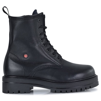 robinson δερμάτινο μαύρο biker boot σε προσφορά