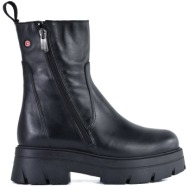  robinson δερμάτινο μαύρο biker boot 113565