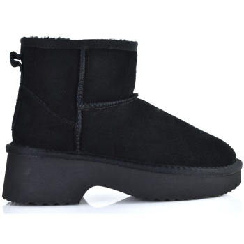 μαυρο δερμάτινο australian boot kelara σε προσφορά